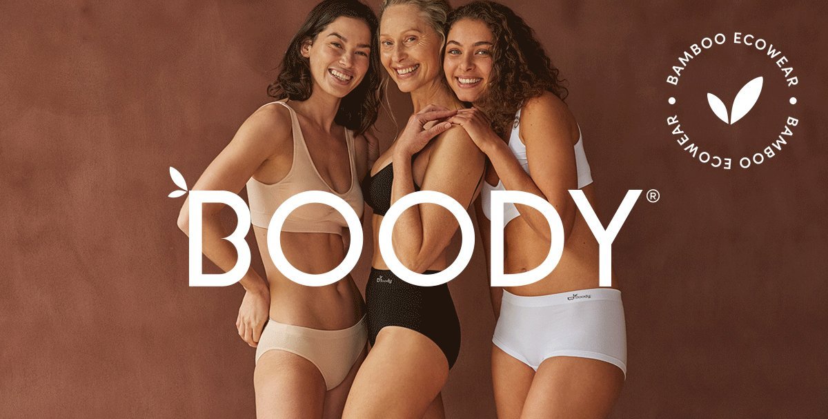 Boody Body EcoWear Women\'s Boyleg Briefs, 2 Pack - Medium - Nude 