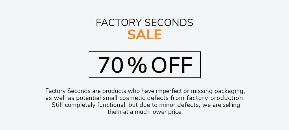 Factory Seconds SALE - 70% Off - FINAL SALE ITEMS