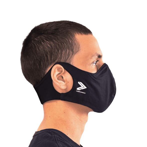 IAMRUNBOX - RunMask, Breathable Face Mask for Runners and Everyday Use, Sports Mask, for Gym, Cardio, and Fitness Use, Running Mask, Breathing Trainer Mask