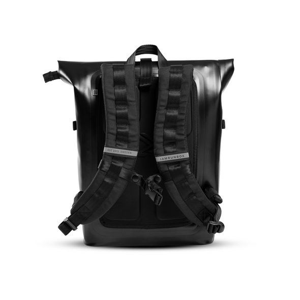 IAMRUNBOX - Everyday Rolltop Backpack, Backpack for Men and Women, Carry on Backpack for Travel, Welded, Waterproof, and Durable Laptop Backpack