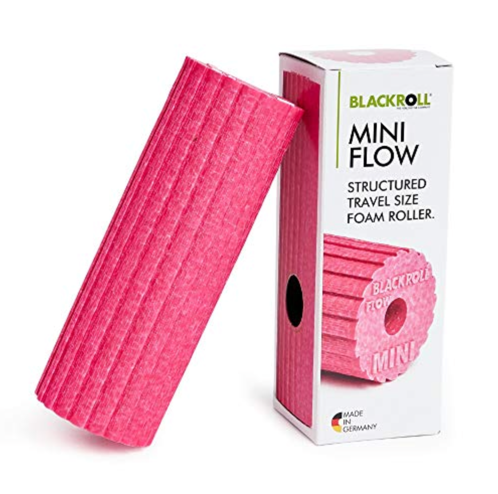 BLACKROLL - Mini Flow Foam Roller, Compact and Massage Tool for Feet, Hands, and Arms, Ideal for Travel and Plantar Fasciitis Relief, Perfect for Exercise, Massage, and Muscle Recovery, 6