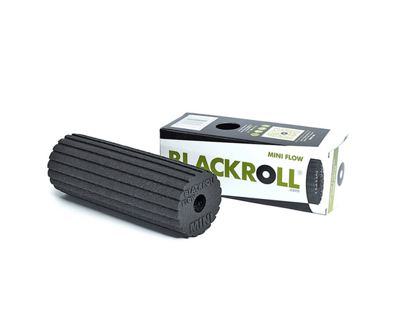 BLACKROLL - Mini Flow Foam Roller, Compact and Massage Tool for Feet, Hands, and Arms, Ideal for Travel and Plantar Fasciitis Relief, Perfect for Exercise, Massage, and Muscle Recovery, 6" x 2"