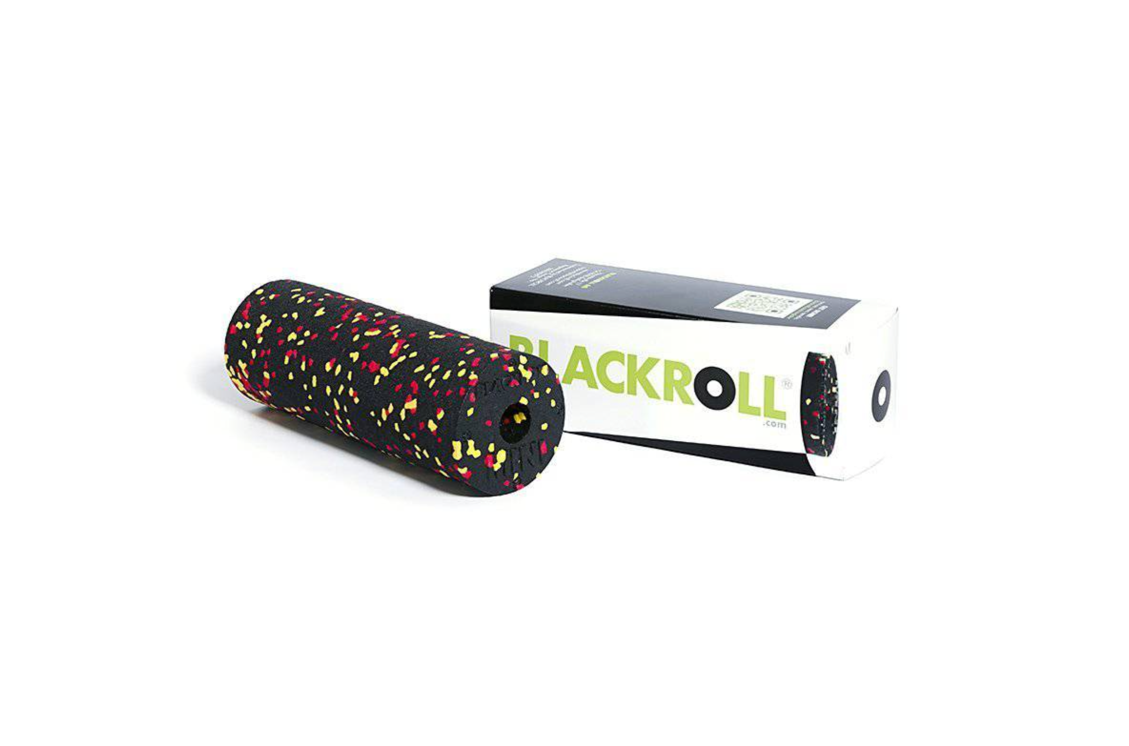 BLACKROLL - Mini Flow Foam Roller, Compact and Massage Tool for Feet, Hands, and Arms, Ideal for Travel and Plantar Fasciitis Relief, Perfect for Exercise, Massage, and Muscle Recovery, 6