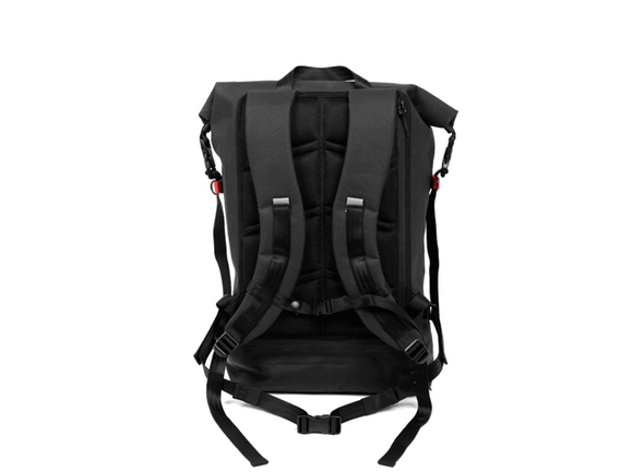 IAMRUNBOX - Spin Bag 30L, Durable Travel Waterproof Backpack for Men and Women, Carry On Bag for Sports, Work, and Travel with Laptop Sleeve, Shoe Compartment, and Tactical Features