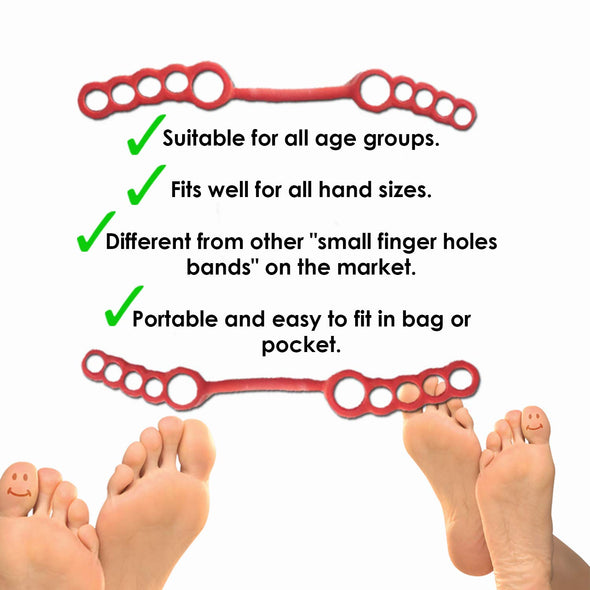 ACTIVELIFE Toe Separators And Strengthener - Bunion Corrector with Toe Spacers, Hammer Toe Straightener For Correct Toes, Pedi Spacers For Foot Care - ActiveLifeUSA.com