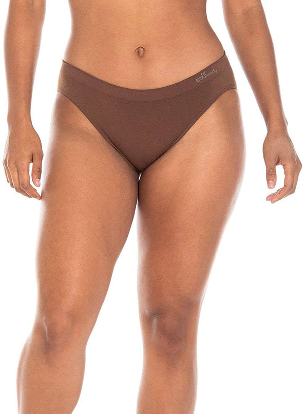 Boody Body EcoWear Women's Classic Bikini - Bamboo Viscose - Nude 6 - X-Small - ActiveLifeUSA.com