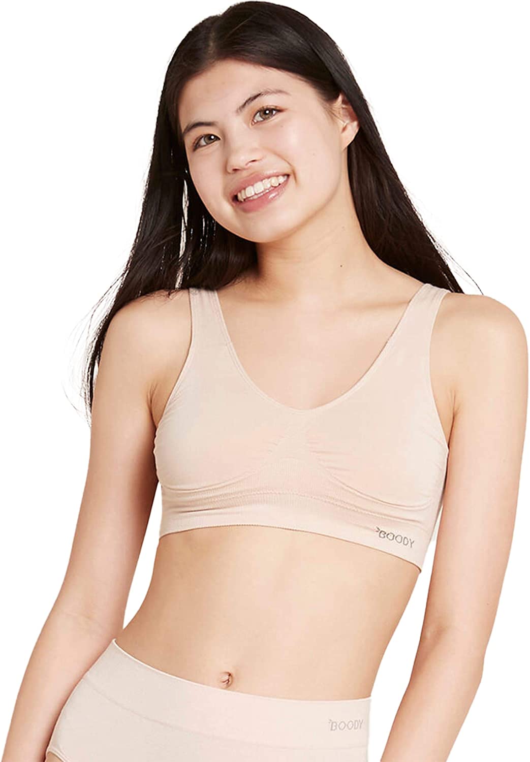 Boody Body EcoWear Women's Shaper Bra - Seamless Cooling, Light Support :  : Clothing, Shoes & Accessories