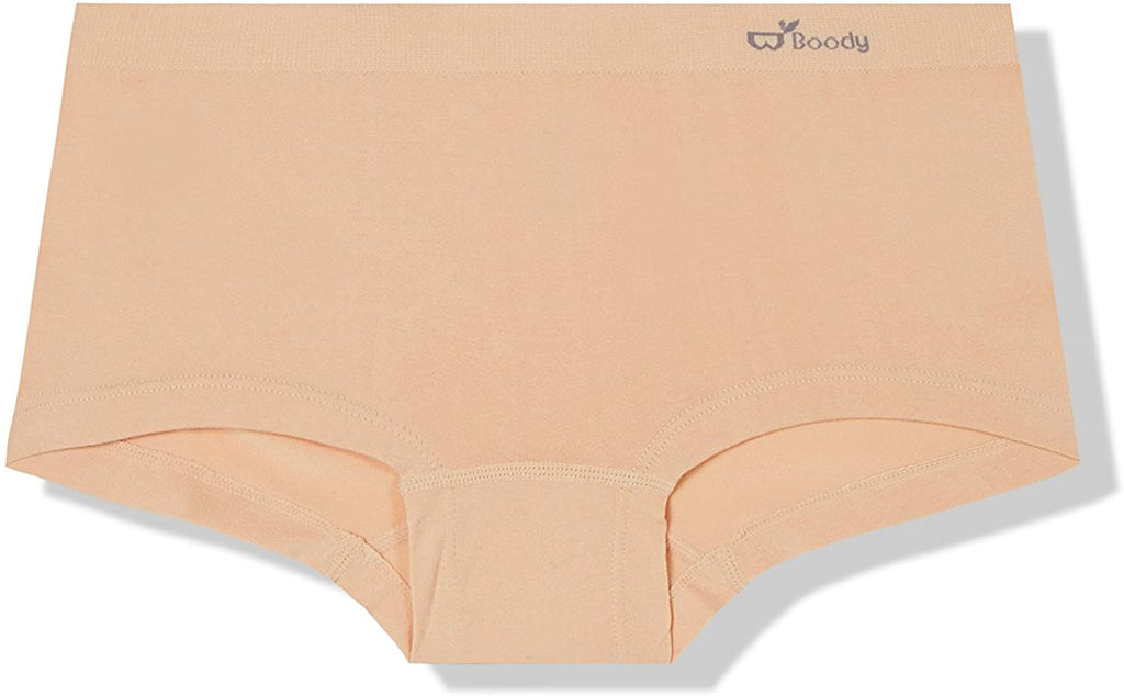 Boody Body EcoWear Women's Boyleg Briefs - Nude - X-Large - ActiveLifeUSA.com