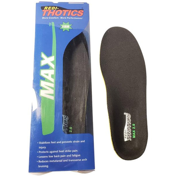 Redi-Thotics Max Orthotic Insoles for Plantar Fasciitis - Support for Tired, Aching Arches and Feet - ActiveLifeUSA.com