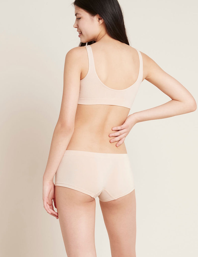 Boody Body EcoWear Women's Boyleg Briefs - Nude - X-Large - ActiveLifeUSA.com