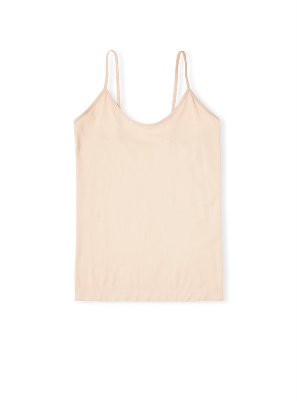 Boody Body EcoWear Women's Cami - Bamboo Viscose - Classic Soft Elegance in a Cami sole - Nude - X-Large - ActiveLifeUSA.com