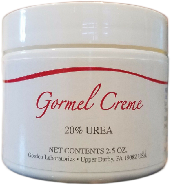 Gordon Laboratories Gormel Urea Creme 2.5oz Jar - Callus Remover Foot & Hand Cream - ActiveLifeUSA.com