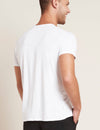 BOODY Organic Bamboo EcoWear Men's Crew Neck T-Shirt White, (Small) - ActiveLifeUSA.com