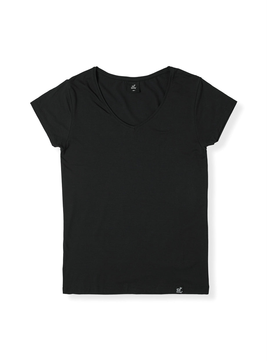 tシャツ Button V-NECK tee「WOMEN」 レディース V-neck cotton T-shirt - Women | MANGO USA