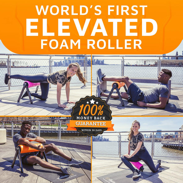 Activelife HighRoller Stationary Foam Roller (Pink) - ActiveLifeUSA.com