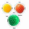 Activelife Spiky Massage Ball - PVC Spike Plantar Fasciitis Roller Small Soft - Orange - ActiveLifeUSA.com