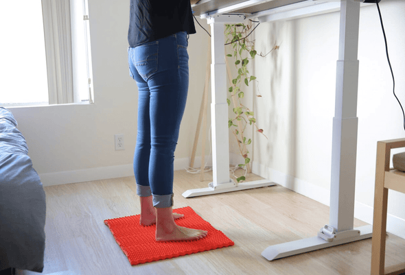 Activelife Yoga Mat, Mats with Spikes for Plantar Fasciitis, Muscle Pains, Foot Pain, Exercise Floor Mats (Orange) - ActiveLifeUSA.com