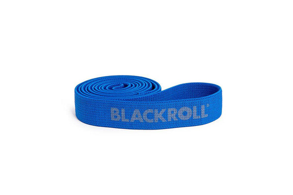 Blackroll Fabric Resistance Bands Set| Skin-Friendly Latex Free Resistance Band Set for Home Training Blackroll Super Bands (Blue - Single Band) - ActiveLifeUSA.com