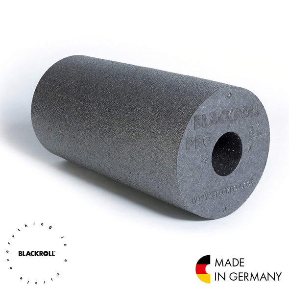 Blackroll Hard Foam Roller 12x6 Inch - Hard Self Massage Foam Roller - Grey - ActiveLifeUSA.com