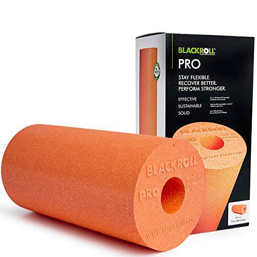 BLACKROLL Hard Foam Roller 12x6 Inch - Orange - Hard Self Massage Foam Roller - ActiveLifeUSA.com