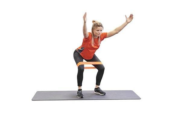 Blackroll Loop Band for Workout Legs and Hip Stretching - Fitness Band - Boody Bands - Elastic Bands for Exercise – Orange - Light Intensity - ActiveLifeUSA.com