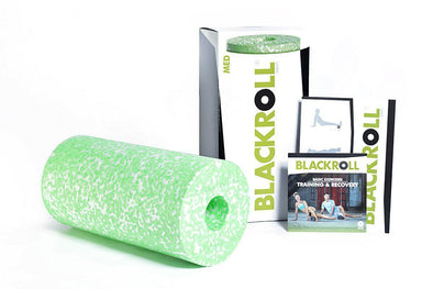 Blackroll Med Foam Roller, 12" x 6" Roll (White/Green) - ActiveLifeUSA.com