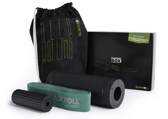 Blackroll Running Box Foam Roller Exercise Kit Loop Resistance Bands for Stability, Muscle Roller for Back, Physical Therapy Exercises Tissue Massager - ActiveLifeUSA.com