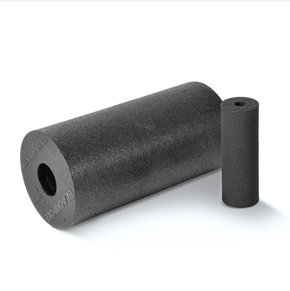 BLACKROLL® STANDARD FOAM ROLLER + FREE MINI FOAM ROLLER, 12" x 6" Roll (Black) - ActiveLifeUSA.com