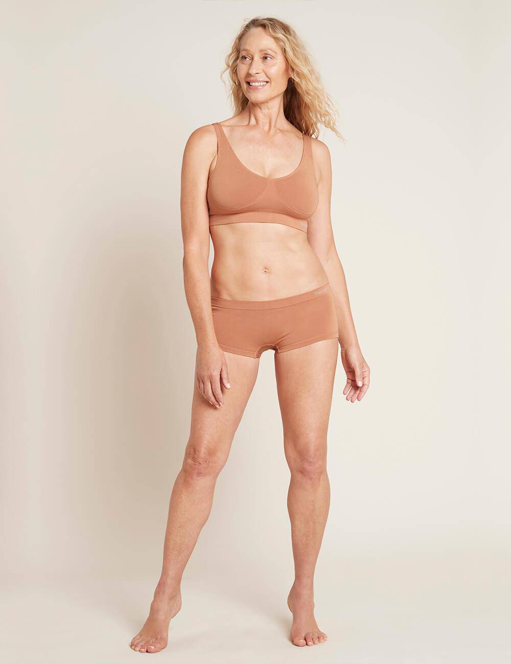 Boody Body EcoWear Women's Classic Bikini - Bamboo Viscose - Nude 4 -  X-Small
