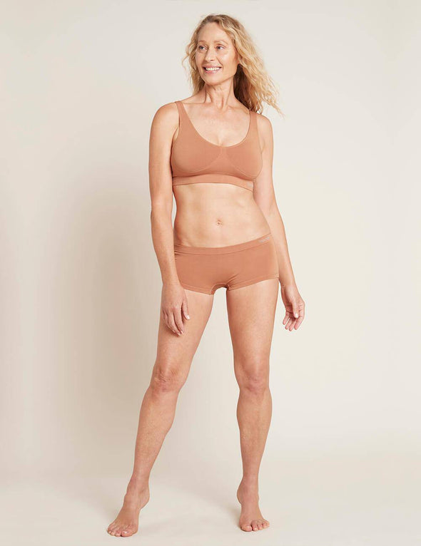 Boody Body EcoWear Women's Boyleg Briefs - Nude 2 - X-Small - ActiveLifeUSA.com