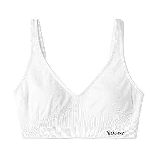 Boody Body EcoWear Women's Hipster Bikini Briefs - Bamboo Viscose - White -  Medium