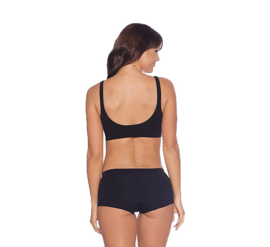 Boody EcoWear Women's Padded Shaper Bra - Black - X-Small - ActiveLifeUSA.com