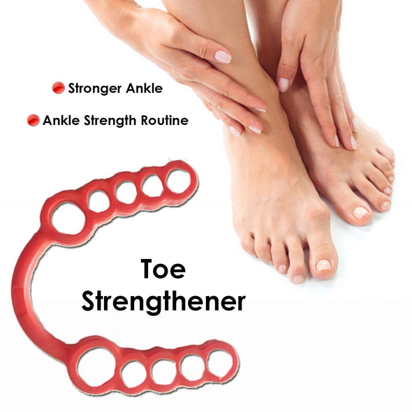 ACTIVELIFE Toe Separators And Strengthener - Bunion Corrector with Toe Spacers, Hammer Toe Straightener For Correct Toes, Pedi Spacers For Foot Care - ActiveLifeUSA.com