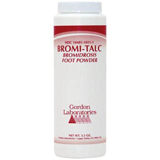 Gordon Laboratories Bromi Talc Bromidrosis Foot Powder - 3.5 Oz - ActiveLifeUSA.com