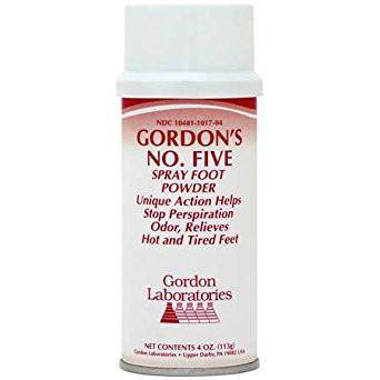 Gordon Laboratories - Gordon's Number 5 Foot Spray Powder - 4 oz –