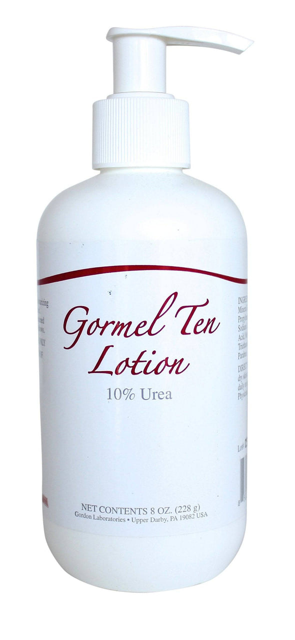 Gordon Laboratories Gormel Ten (10) Lotion 10% Urea - 8oz - ActiveLifeUSA.com