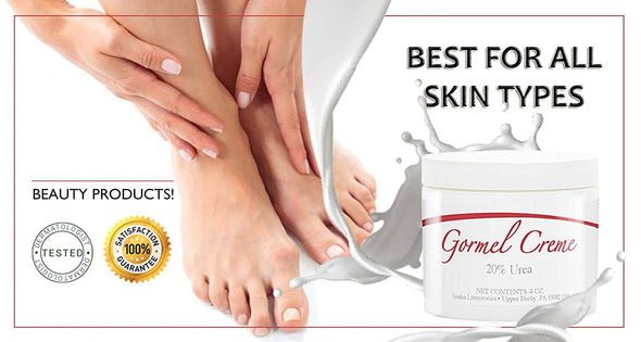 Gordon Labs Gormel Creme 20% Urea for Dry Cracked Callused Skin Performance Foot - 4 oz - Pack of 3 - ActiveLifeUSA.com