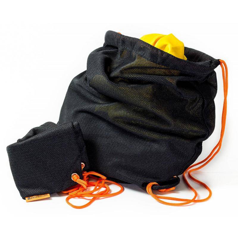 IAMRUNBOX Mesh Laundry Bag - Mesh Bag for Storing Sweaty Workout Clothes Durable Washing Bag with Locking Drawstring Closure