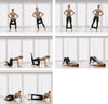 Swedish Posture Mini Gym Full Body Exercise Kit with Resistance Band to Use at Home, to Travel, Or at The Office for Optimum Body Workout - ActiveLifeUSA.com